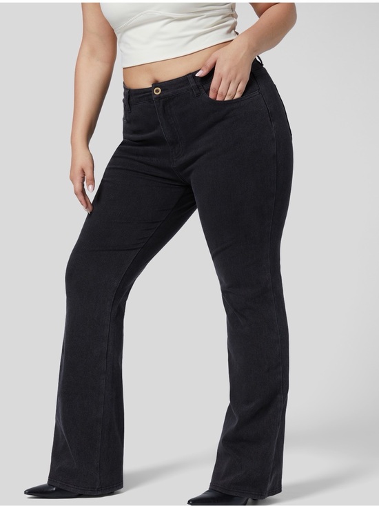 HALARA Denim - Halara Flex Mid Rise Pockets Casual
Plus Size Jeans Size Medium
